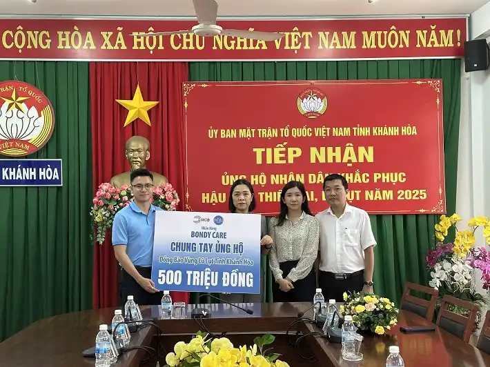 Lixco chung tay cùng Đắk Lắk, Khánh Hòa khắc phục hậu quả mưa lũ